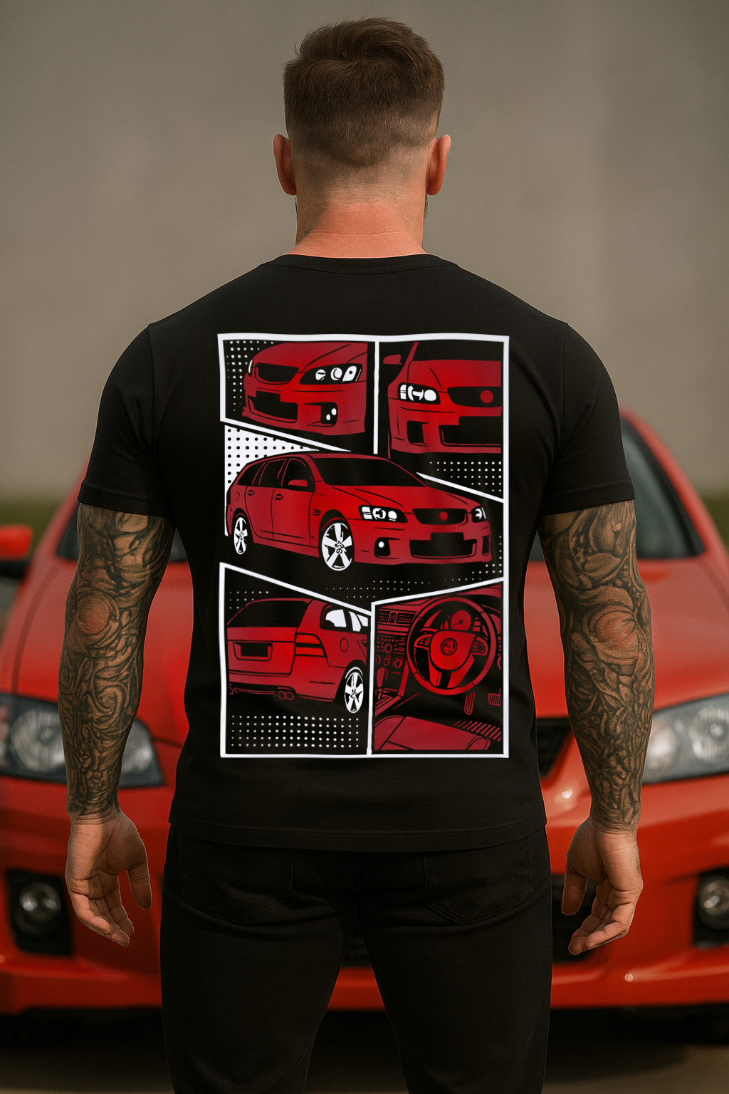 HOLDEN VE COMMODORE SPORTSWAGON | COMIC STYLE TSHIRT