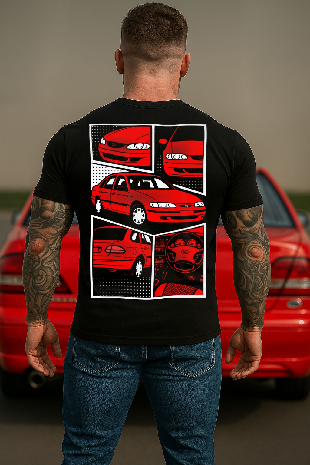 FORD EF EL FALCON | COMIC STYLE TSHIRT