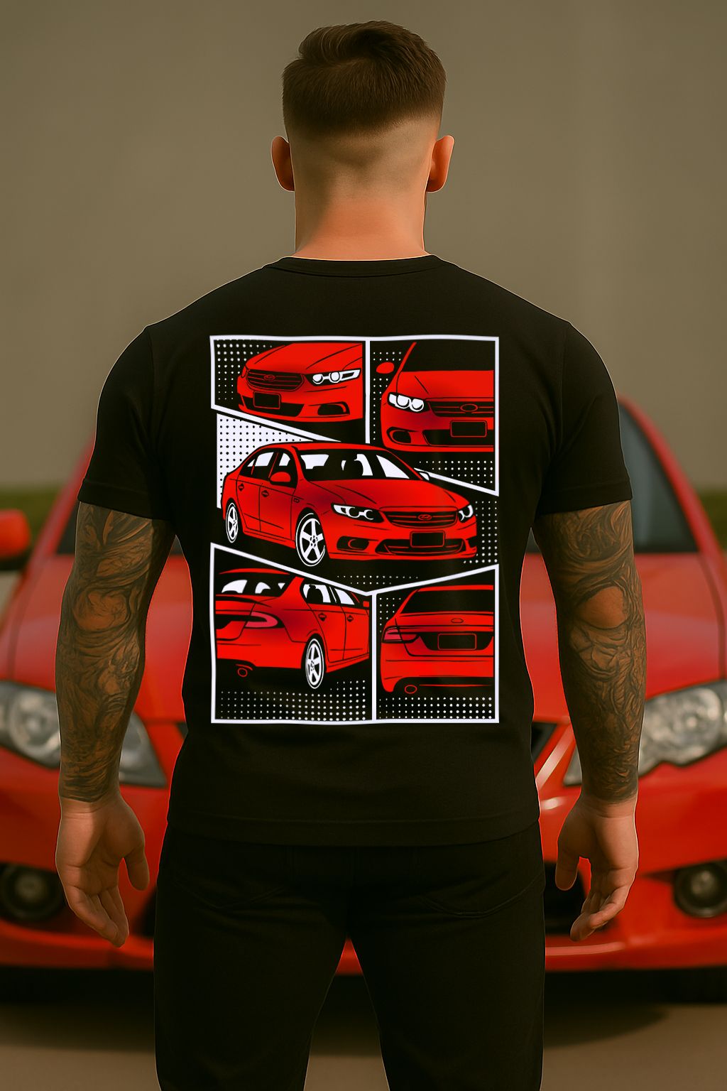 FORD FG FALCON G6E | COMIC STYLE TSHIRT