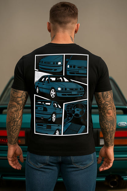FORD EA EB ED FALCON | COMIC STYLE TSHIRT