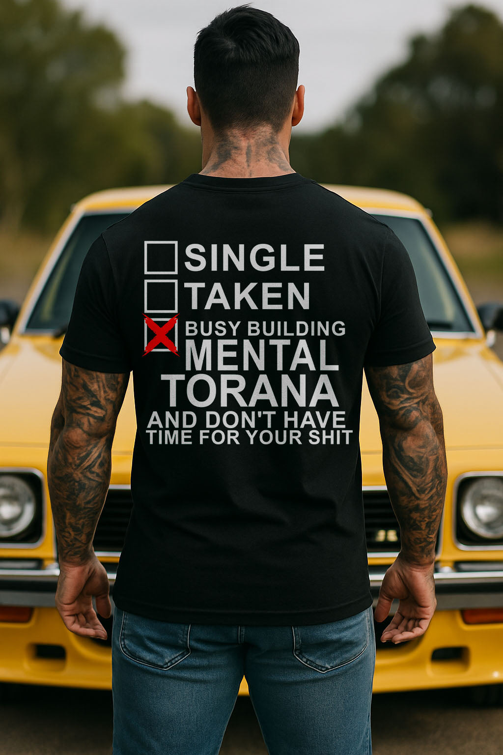 HOLDEN LJ TORANA XU1 FRONT | TSHIRT or MUSCLE TANK