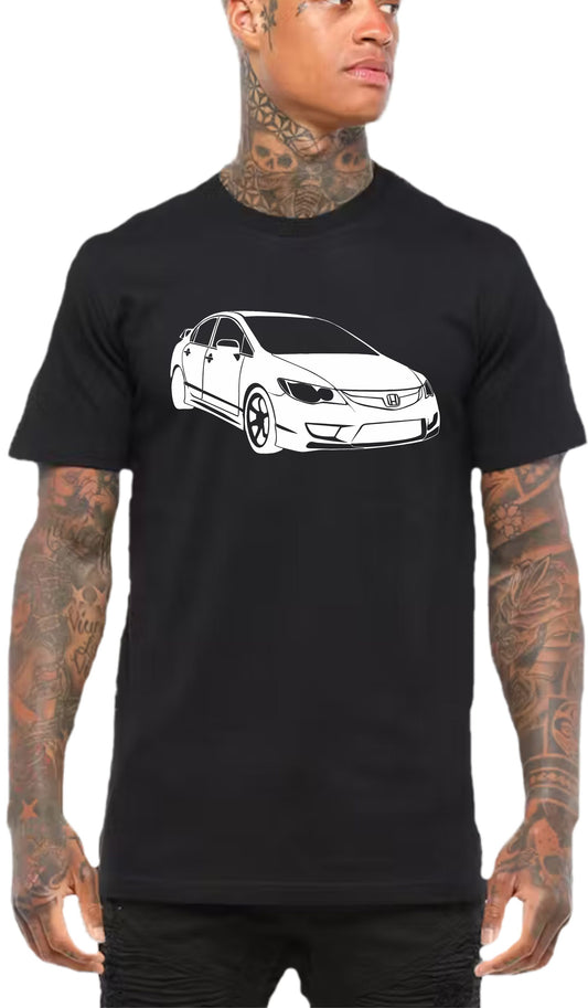 HONDA CIVIC FD | TSHIRT or MUSCLE TANK