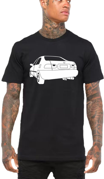 HONDA CIVIC EG EH EJ SEDAN BACK | TSHIRT or MUSCLE TANK