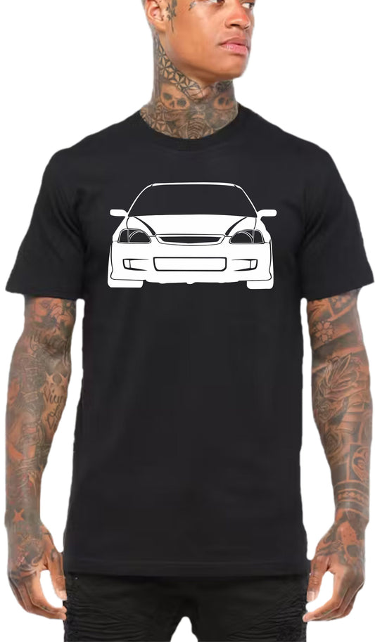 HONDA CIVIC EK EM FRONT | TSHIRT or MUSCLE TANK