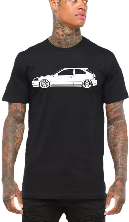 HONDA CIVIC EK EM SIDE | TSHIRT or MUSCLE TANK