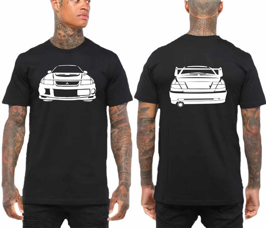 MITSUBISHI EVO VI FRONT & BACK | TSHIRT or MUSCLE TANK