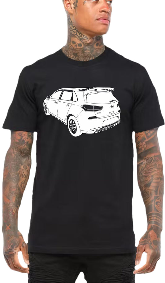 HYUNDAI i30N BACK | TSHIRT or MUSCLE TANK