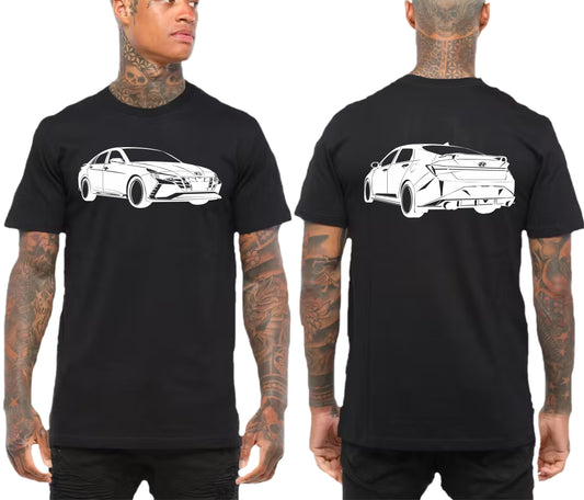 HYUNDAI I30N FACELIFT FRONT & BACK | TSHIRT or MUSCLE TANK