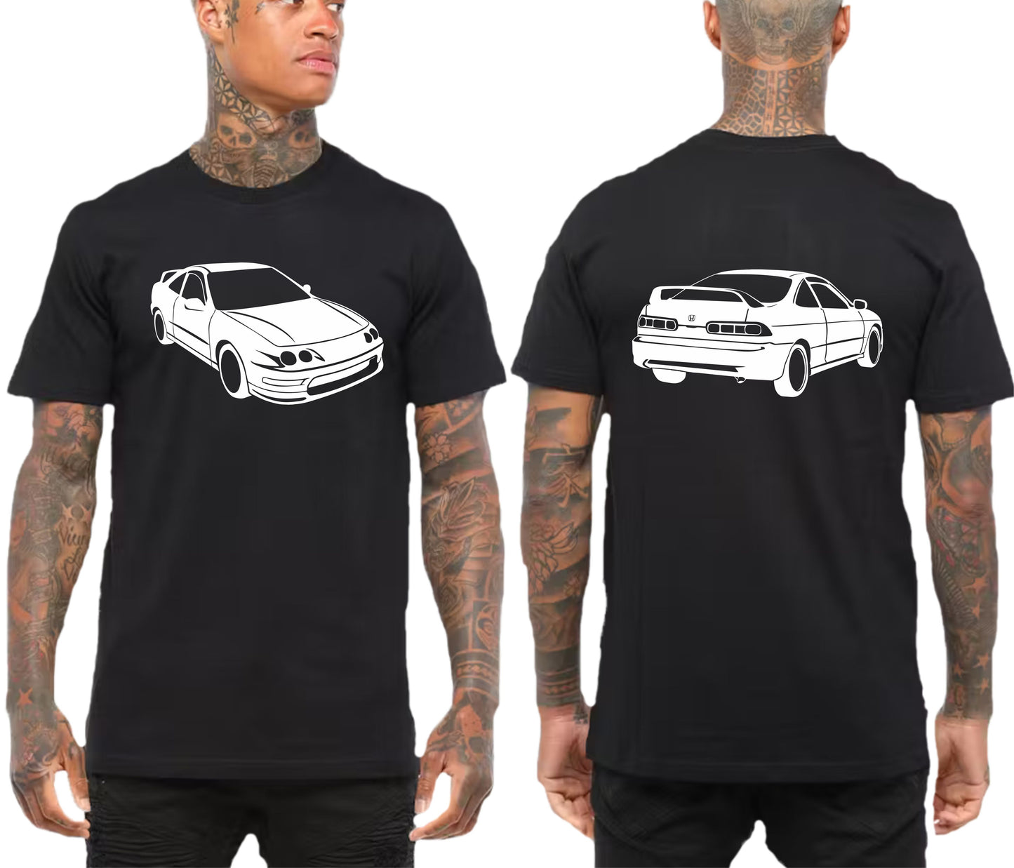 HONDA INTEGRA DC2 FRONT & BACK | TSHIRT or MUSCLE TANK