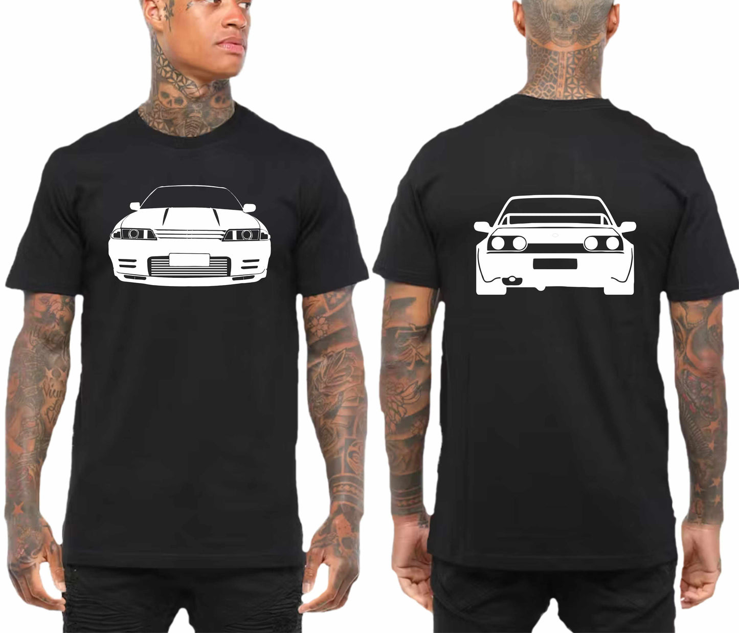 NISSAN R32 SKYLINE FRONT & BACK | TSHIRT or MUSCLE TANK