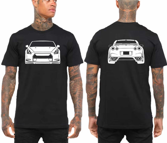 NISSAN R35 SKYLINE FRONT & BACK | TSHIRT or MUSCLE TANK