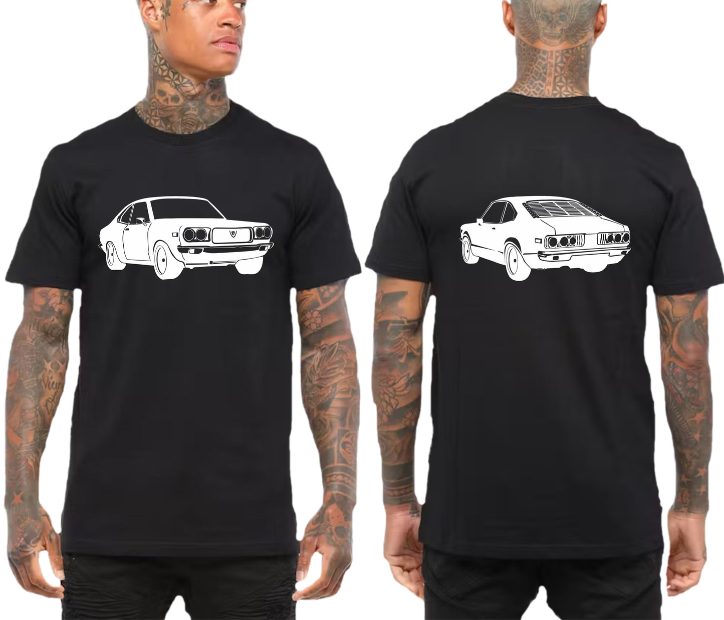 MAZDA RX3 FRONT & BACK | TSHIRT or MUSCLE TANK