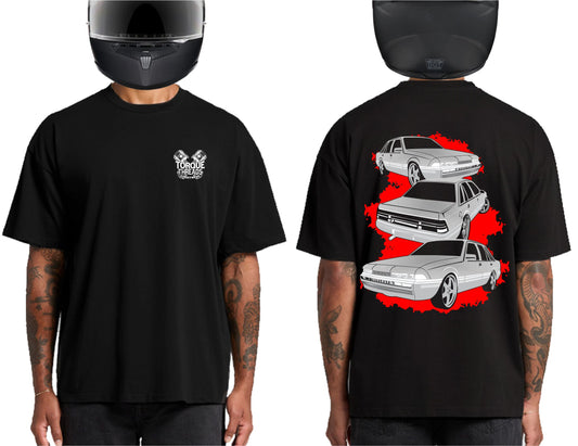 HOLDEN VL CALAIS GRAY | HEAVY OVERSIZED TSHIRT