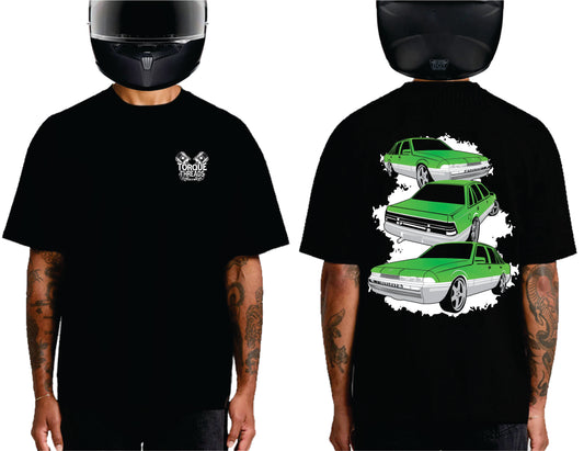 HOLDEN VL CALAIS GREEN | HEAVY OVERSIZED TSHIRT