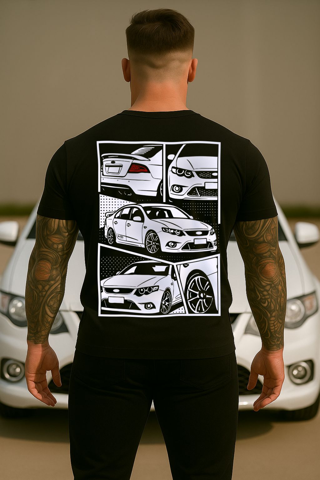 FORD FG FALCON XR / XR50 | COMIC STYLE TSHIRT