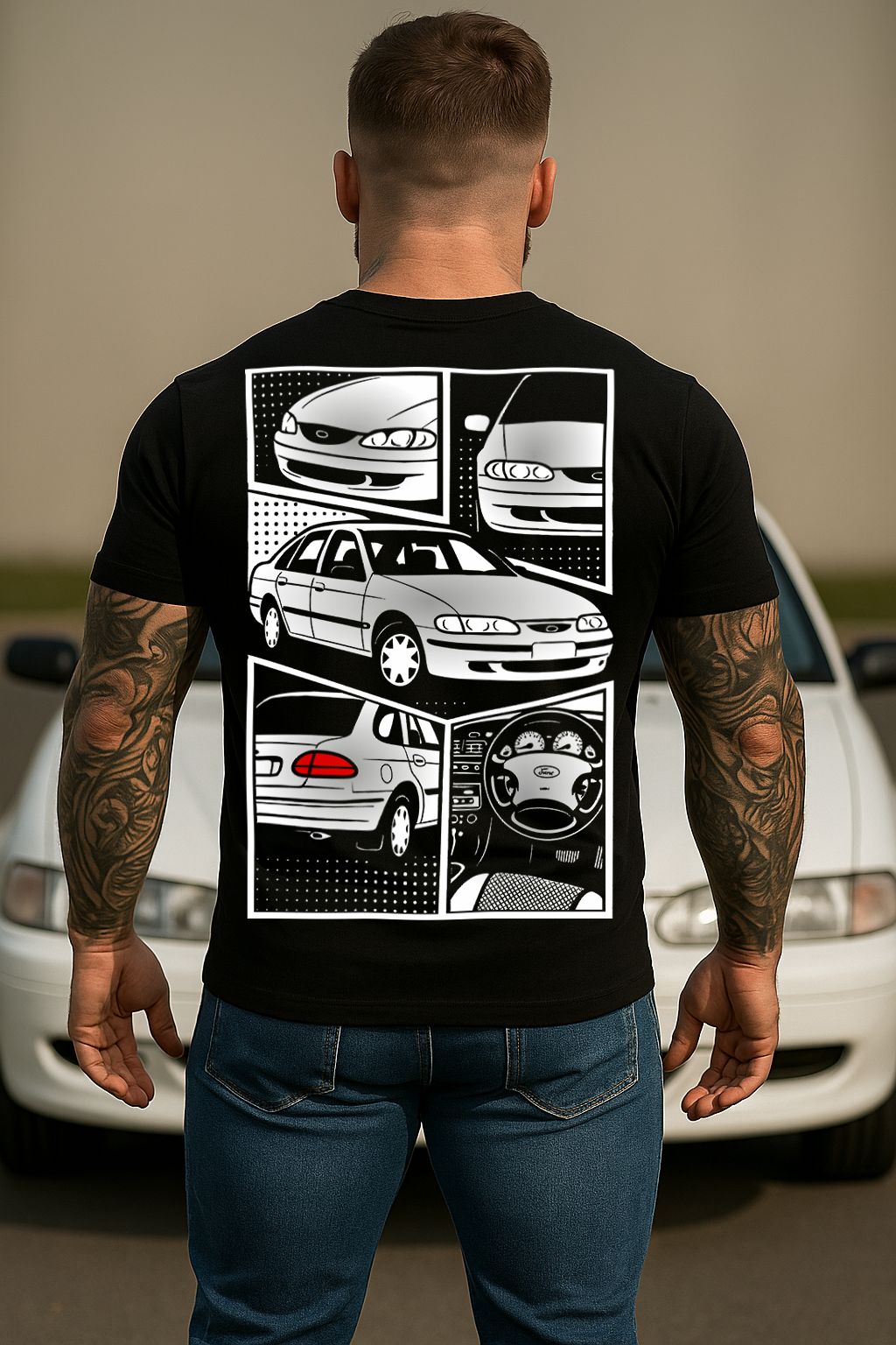 FORD EF EL FALCON | COMIC STYLE TSHIRT