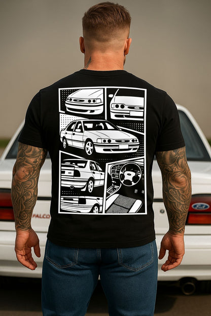 FORD EA EB ED FALCON | COMIC STYLE TSHIRT