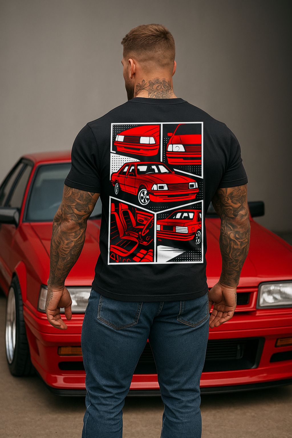FORD XD XE XF FALCON | COMIC STYLE TSHIRT