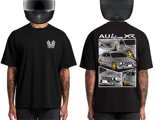 FORD AU FALCON GRAY | HEAVY OVERSIZED TSHIRT