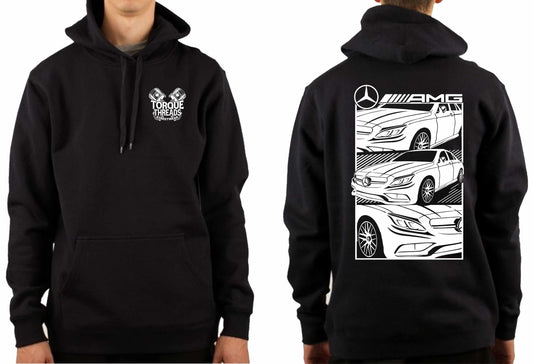 MERCEDES AMG C63 COMIC STYLE HOODIE