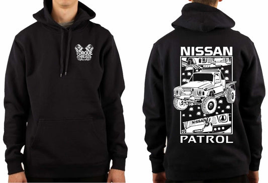 NISSAN PATROL COMIC STYLE HOODIE