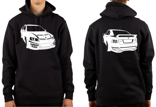 HOLDEN HSV GTS FRONT & BACK | PULLOVER HOODIE