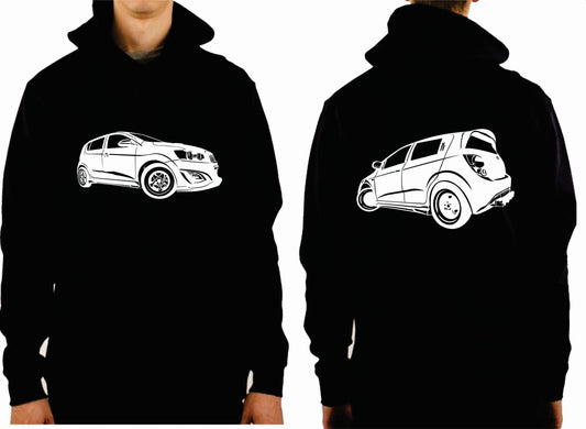HOLDEN BARINA FRONT & BACK | PULLOVER HOODIE
