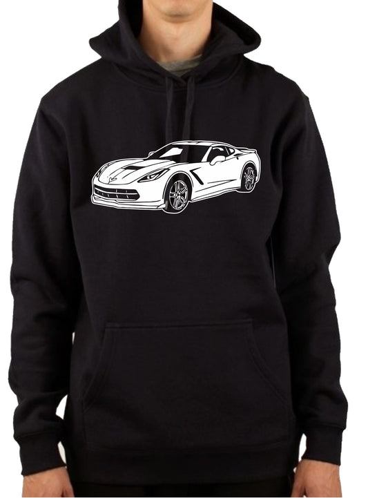CORVETTE C8 | PULLOVER HOODIE