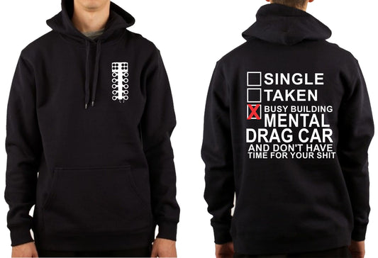 DRAG CAR | PULLOVER HOODIE