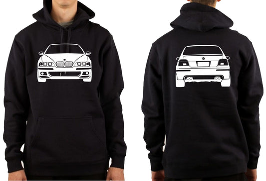 BMW e39 Front & Back | PULLOVER HOODIE