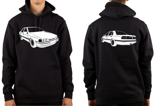 FORD FALCON EA EB ED FRONT & BACK | PULLOVER HOODIE