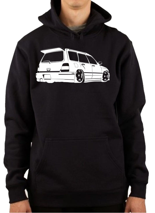 SUBARU FORESTER SF5 (BACK) | PULLOVER HOODIE