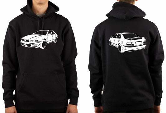MITSUBISHI GALANT VR4 FRONT & BACK | PULLOVER HOODIE