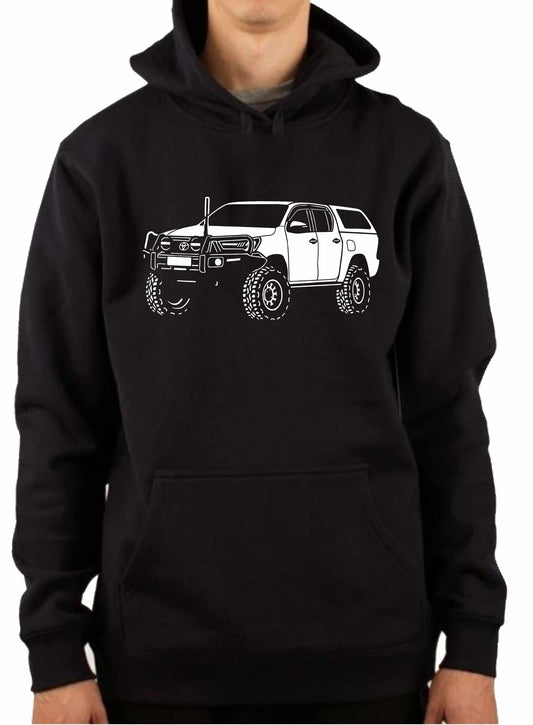 TOYOTA HILUX 8TH GEN | PULLOVER HOODIE