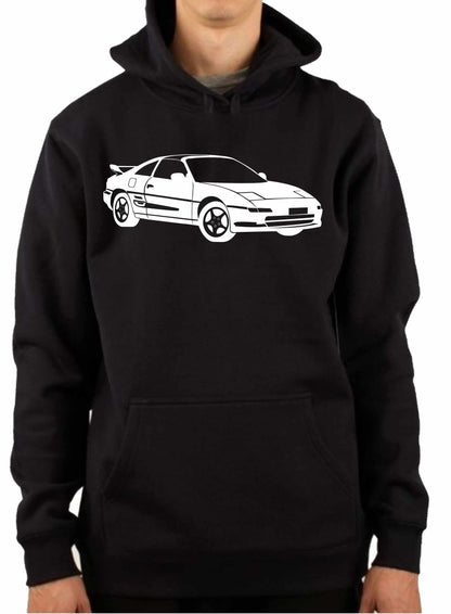 TOYOTA MR2 SW20 BACK | PULLOVER HOODIE