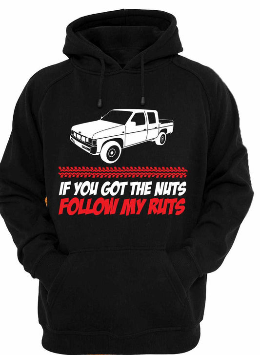 NISSAN NAVARA D21 "GOT THE NUTS" | PULLOVER HOODIE