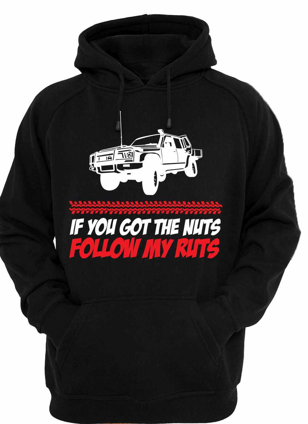 NISSAN PATROL FLEX "GOT THE NUTS" | PULLOVER HOODIE