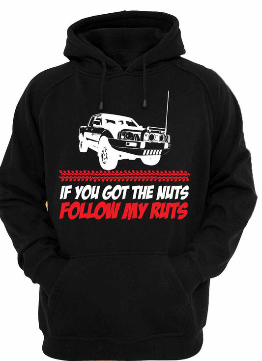 NISSAN NAVARA D22 BULLBAR "GOT THE NUTS" | PULLOVER HOODIE