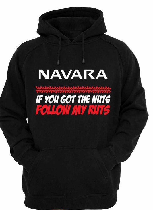 NISSAN NAVARA LOGO "GOT THE NUTS" | PULLOVER HOODIE