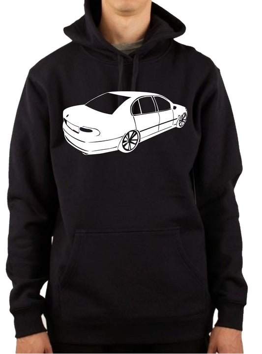 HOLDEN VT VX COMMODORE BACK ANGLE | PULLOVER HOODIE