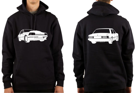 FORD XD XE FALCON FRONT & BACK | PULLOVER HOODIE