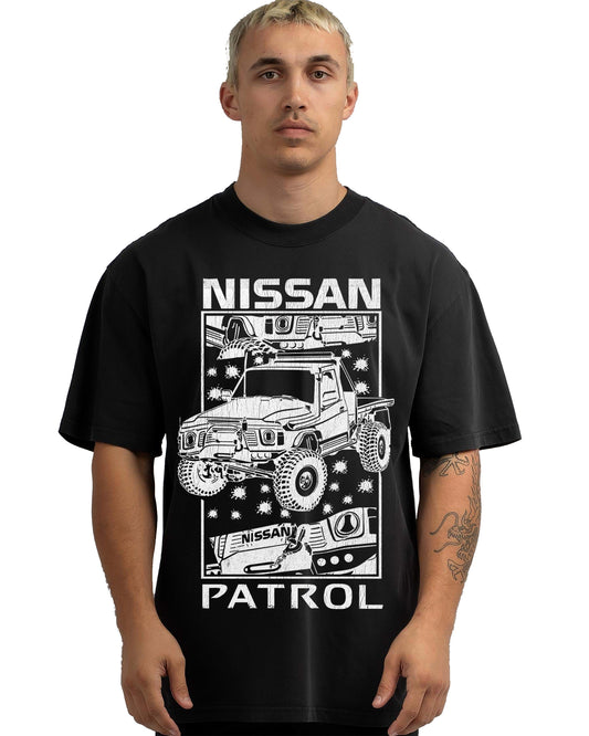 VINTAGE FADED TSHIRT | NISSAN PATROL