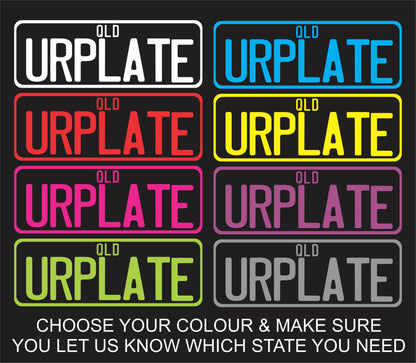 CUSTOM NUMBER PLATE | PULLOVER HOODIE