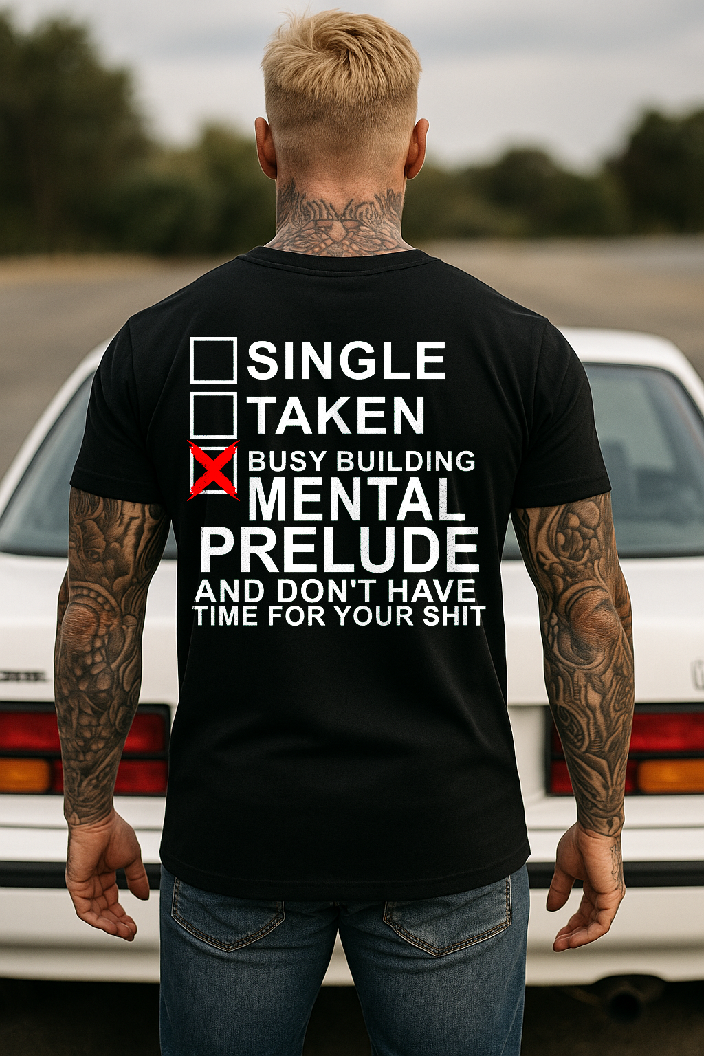 HONDA PRELUDE GEN 5 | TSHIRT or MUSCLE TANK