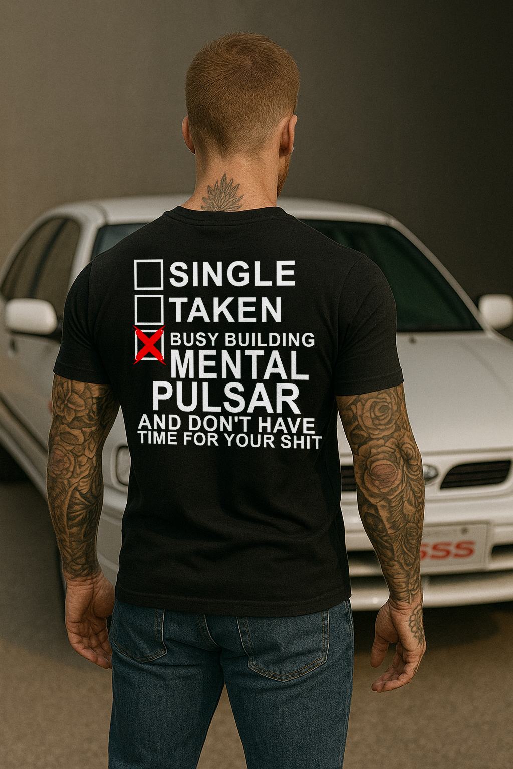 NISSAN PULSAR SSS LOGO | TSHIRT or MUSCLE TANK