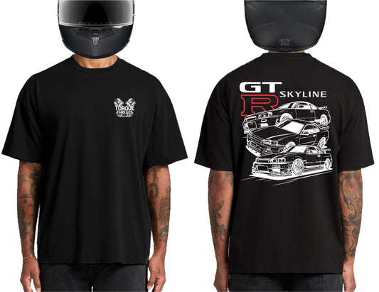 NISSAN R34 SKYLINE | HEAVY OVERSIZED TSHIRT