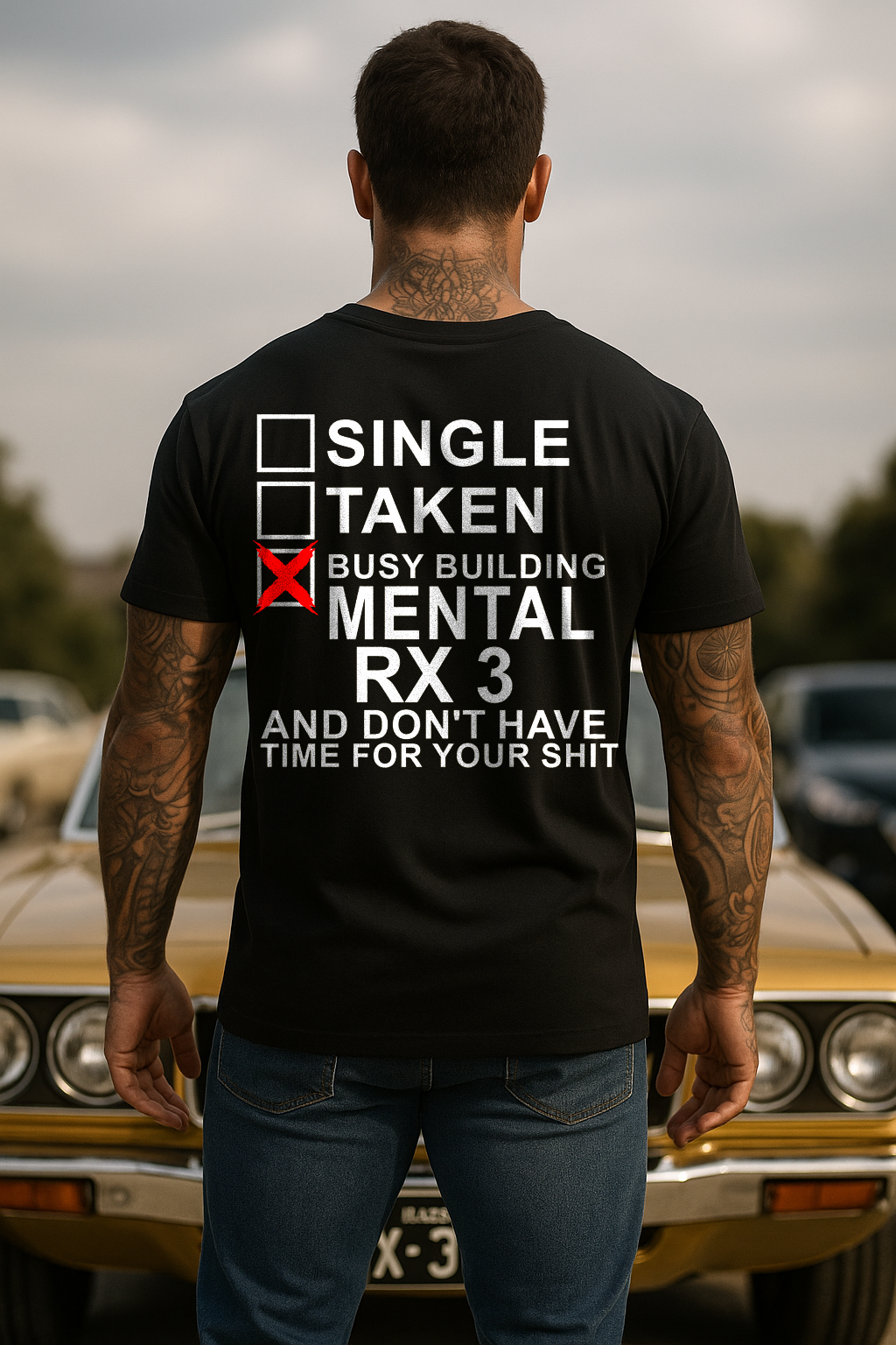 MAZDA RX3 | TSHIRT or MUSCLE TANK