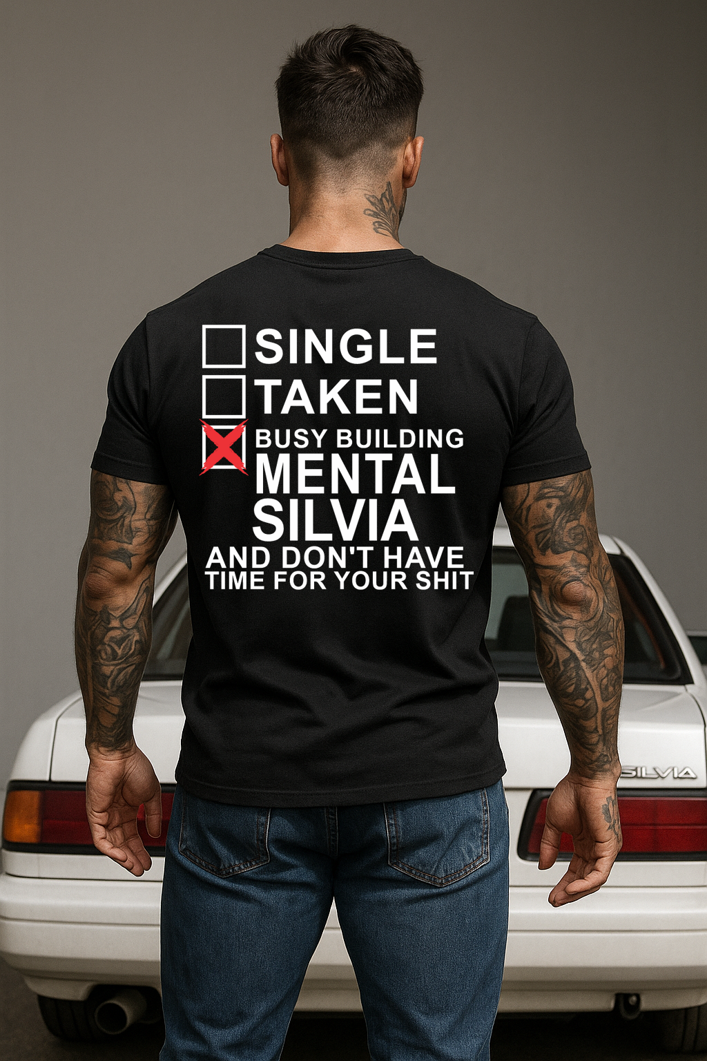 NISSAN S13 SILVIA FRONT | TSHIRT or MUSCLE TANK