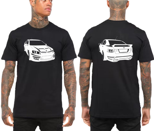 HOLDEN HSV GTS FRONT & BACK | TSHIRT or MUSCLE TANK