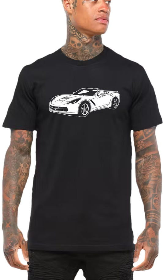 CORVETTE C7 CONVERTIBLE | TSHIRT or MUSCLE TANK